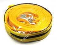 VITOL Трос буксировочный 5 т лента 50ммх6м оранж/2крюк/сумка. (TP-209-5-1)