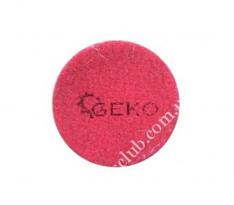 GEKO Фетровый диск (липучка) для полировки 125*8 мм