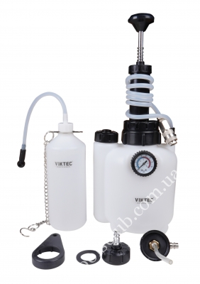 VIKTEC Приспособление для замены тормозной жидкости с ручным насосом