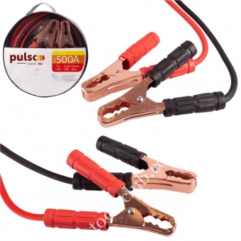 PULSO  Провода пусковые 500А (до -45С) 3,5м в чехле (ПП-50135-П)