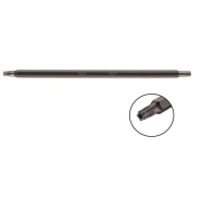 FORCE 1/4" Біта Torx з отвором 5-ти променева двостороння TS30хTS40, L=165 мм