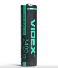 Акумулятор Videx літій-іонний 18650-P (захист) 3400mAh