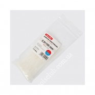 CarLife Хомут пластиковий білий 2,5*150 (100шт)