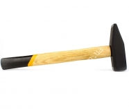 SIGMA Молоток 1000 г слюсарна дерев'яна ручка (ДУБ)