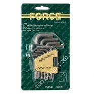 FORCE Набор угловых ключей TORX 5-ти лучевых