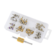 JTC Набір ніпелів для автокондиціонерів R12/R134a, 34од.