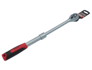 HAISSER Ручка-трещотка с храповым механизмом 1/2" 72 зуба телескопическая 31.0-4
