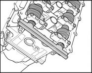 FORCE Фіксатор розподільного валу VW, AUDI 4.2L .