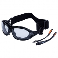 SIGMA Очки защитные с обтюратором и сменными дужками, прозрачные.
