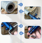 Инструмент для удаления заломаной резьбы в трубах
