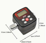 GYD Цифровой адаптер крутящего момента 1/2", 12-200 Нм