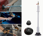 Молоток обратный с пневмоприсоской. 3 присоски.