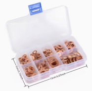 Комплект медних шайб 100 шт