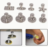 Комплект клеевых PDR грибков алюминий 8шт