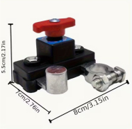 Выключатель основного аккумулятора 12–24 В