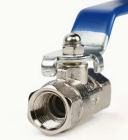 Кран 1/4" вн. вн. шариковый (синий)