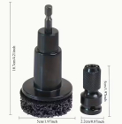 Набор насадок для чистки шпилек ступицы 7ед.