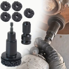 Набор насадок для чистки шпилек ступицы 7ед.