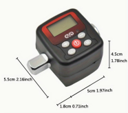 GYD Цифровой динамометрический адаптер 1/2", 20.4-340Нм mod.GNCG-340