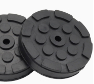 Резиновая подушка на автомобильный подъемник D=120мм с центральным отверстиям по