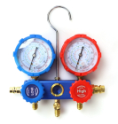 Устройство для заправки кондиционеров хладагентом R134a, R22 с манометрическим к