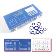 Набор уплотнительных колец для кондиционирования A/C воздуха 270ед. фиолетовые