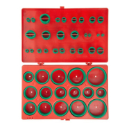 INTERTOOL Комплект резиновых уплотнительных колец, 419 ед, зеленые