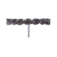 INTERTOOL Щетка кольцевая 100 мм для дрели, 1/4" (пучки витой проволоки)