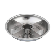INTERTOOL Тарілка магнітна 4 секції, 148х25 мм.
