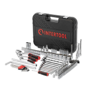 INTERTOOL Набір інструментів STORM 126 од., 1/2", 3/8" і 1/4", Cr-V