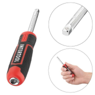 INTERTOOL Набір інструментів STORM 126 од., 1/2", 3/8" і 1/4", Cr-V