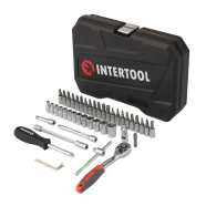 INTERTOOL Набор инструментов 1/4" 48ед