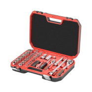 INTERTOOL Набір інструментів 72 од., 1/2" і 1/4"