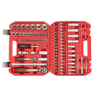 INTERTOOL Набір інструментів 1/2 "& 1/4" 94од (ET-6094SP)