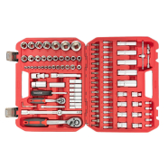 INTERTOOL Набор инструментов 1/2" & 1/4" 110ед