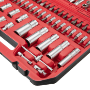 INTERTOOL Набор инструментов 1/2" & 1/4" 110ед