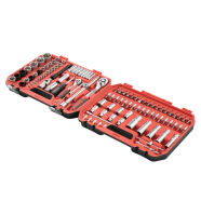 INTERTOOL Набір інструментів 1/2" & 1/4" 111 шт, IMPACT Cr-V головки 15,17,19,21