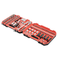INTERTOOL Набор инструментов 1/2" & 1/4" 111ед, IMPACT Cr-V головки удлиненные 1