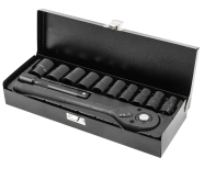 Forsage Набор ударного инструмента 12пр. 1/2" (6-гр.) (10–24 мм)