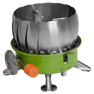 Alloid Плита газовая портативная с ветрозащитой GS-2204.