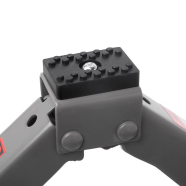 INTERTOOL Домкрат механічний ромбоподібний 1,5т., гумовий упор., 90-370 мм