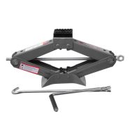 INTERTOOL Домкрат механічний ромбоподібний 2т., гумовий упор., 110-400 мм