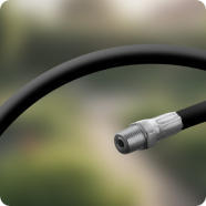 INTERTOOL Шланг гнучкий для мастильного шприца 11*300мм