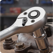 INTERTOOL Рукоятка з храповим механізмом на 45 зубів 1/4