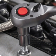 INTERTOOL Рукоятка з храповим механізмом на 72 зуби 1/4", Cr-V