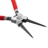 INTERTOOL Щипці для зняття стопорних кілець прямі на стиск 180мм
