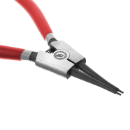 INTERTOOL  Щипцы для снятия стопорных колец прямые на разжим 180