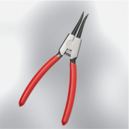 INTERTOOL  Щипцы для снятия стопорных колец прямые на разжим 180
