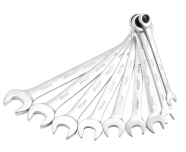 JBC Набор ключей комбинированных трещоточных 9пр. (8, 10, 12, 13, 14, 16, 17, 18