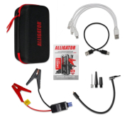 ALLIGATOR Пусковое устройство Бустер 24000mAh Jump Starter с компрессором 10Bar